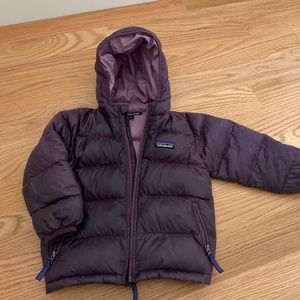 Patagonia hi-loft down winter coat